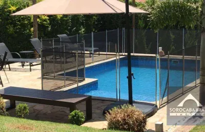 Casa com 5 dormitórios, 635 m² - venda por r$ 2.100.000,00 ou aluguel por r$ 11.870,00/mês - condomínio portal do sabiá - araçoiaba da serra/sp