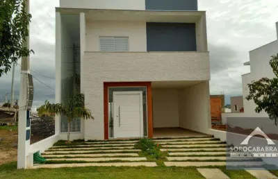 Sobrado com 3 dormitórios à venda, 145 m² por r$ 999.000,00 - condominio golden park residence ii - sorocaba/sp