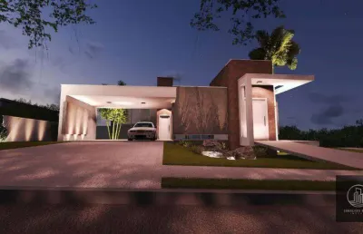 Casa com 3 dormitórios à venda, 383 m² por r$ 1.490.000,00 - condomínio saint charbel - araçoiaba da serra/sp