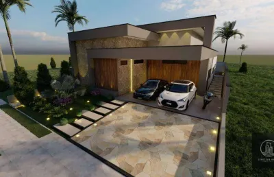 Casa com 3 dormitórios à venda, 243 m² por r$ 1.700.000,00 - alphaville nova esplanada iii - votorantim/sp
