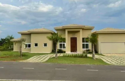 Casa com 4 dormitórios à venda, 395 m² por r$ 4.200.000,00 - condomínio lago azul - araçoiaba da serra/sp