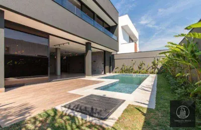 Sobrado com 4 dormitórios à venda, 410 m² por r$ 3.000.000,00 - alphaville nova esplanada i - votorantim/sp