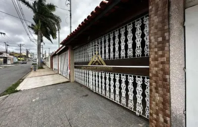 Casa para locação em bragança paulista, vila santa libânia, 3 dormitórios, 1 banheiro, 2 vagas