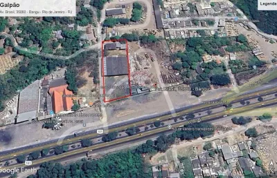 Galpão de 4.000m² para locação – excelente localização em bangu (rj)