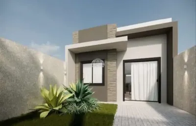 Casa com 2 quartos à venda na rua caetés & r. orestes beltrami, 251, monções, pontal do paraná, 50 m2 por r$ 340.000