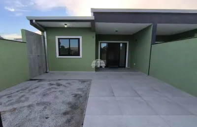 Casa com 2 quartos à venda na rua afonso botelho, 1156, santa terezinha, pontal do paraná, 73 m2 por r$ 410.000