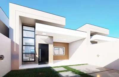 Casa com 3 quartos à venda na rua estado do rio, 000, praia de leste, pontal do paraná, 90 m2 por r$ 760.000