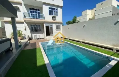 Casa rua aylton vasconcelos à venda: 453m², vista baía guanab | jardim guanabara, ilha do governador | lazer completo | agende visita: 21 99222-2720
