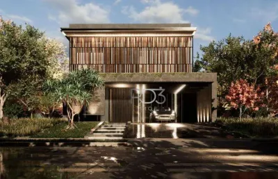 Casa com 3 dormitórios à venda, 230 m² por r$ 1.800.000,00 - parque tauá - cond. araguari - londrina/pr