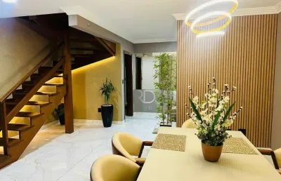 Apartamento com 3 dormitórios à venda, 300 m² por r$ 1.250.000,00 - edifício ville d'ampezzo - londrina/pr