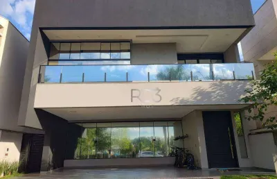 Sobrado à venda, 360 m² por r$ 3.500.000,00 - condomínio royal forest - londrina/pr