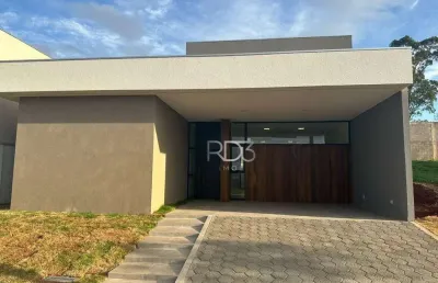 Casa com 3 dormitórios à venda, 157 m² por r$ 999.900,00 - condominio golden park ii - londrina/pr