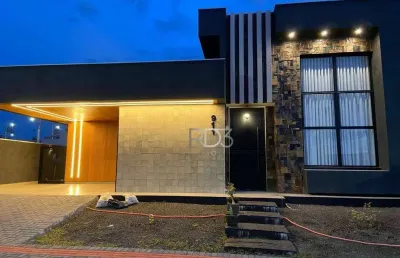 Casa com 2 dormitórios à venda, 141 m² por r$ 1.279.000,00 - condominio golden park ii - londrina/pr