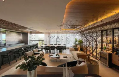 Apartamento com 3 dormitórios à venda, 232 m² por r$ 5.200.000,00 - bela suiça - londrina/pr