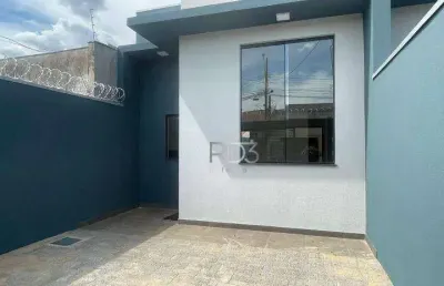 Casa com 3 dormitórios à venda, 83 m² por r$ 450.000,00 - jardim nações unidas - londrina/pr