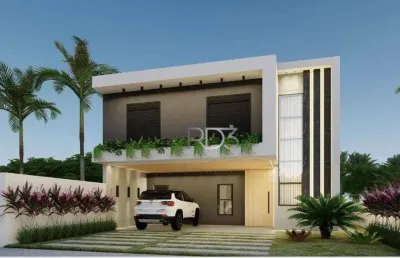 Terreno à venda com projeto arquitetônico pronto, com 277 m² por r$ 350.000 - parque tauá - condomínio aranguá