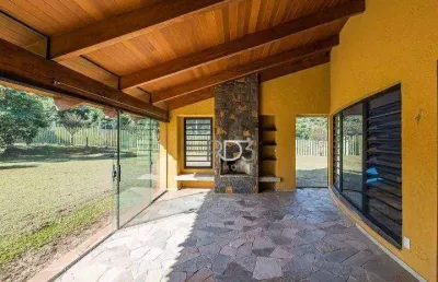 Casa com 3 dormitórios, 620 m² - venda por r$ 4.000.000,00 ou aluguel por r$ 10.800,00/mês - condomínio recanto do salto - londrina/pr