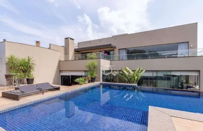 Sobrado à venda, 433 m² por r$ 5.450.000,00 - condomínio royal park - londrina/pr