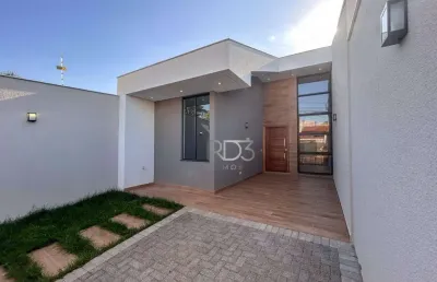 Casa com 3 dormitórios à venda, 137 m² por r$ 795.000,00 - jardim burle marx - londrina/pr
