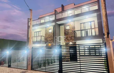 Triplex à venda no litoral paranaense - 187m² de área construída - churrasqueira vista mar - 50 metros da praia