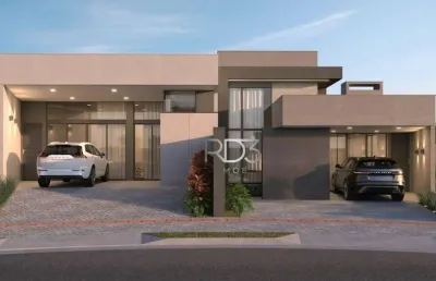 Casa em construção com 3 dormitórios à venda, 120 m² por r$ 740.000 - loteamento morada das flores - cambé/pr