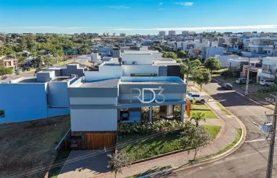 Casa com 4 dormitórios à venda, 207 m² por r$ 2.170.000,00 - parque tauá - aranguá - londrina/pr