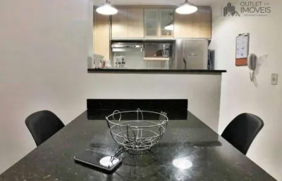Residencial pitaguras, apartamento com 2 dormitórios à venda, 44 m² por r$ 235.000 - jardim flamboyant - paulínia/sp