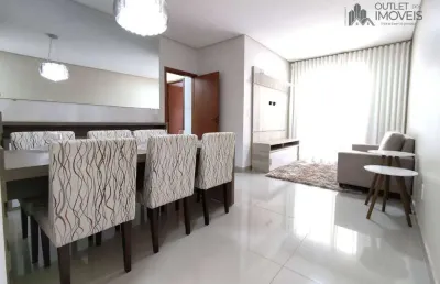 Residencial paris apartamento com 2 dormitórios à venda, 61 m² por r$ 374.500,00 dos calegaris - paulínia/são paulo