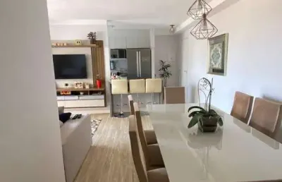 Apartamento com 3 dormitórios à venda, 86 m²  - santa terezinha - paulínia/são paulo