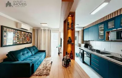 Apartamento com 2 dormitórios à venda, 60 m² por r$ 480.000,00 - balneario tropical - paulínia/sp