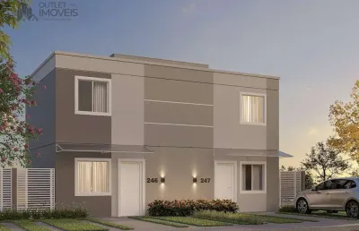 Casa com 2 dormitórios à venda, 60 m² por r$ 329.000,00 - saltinho - paulínia/sp
