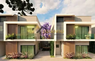 Excelente sobrado novo!!! 03 qtos., suíte, arquitetura moderna