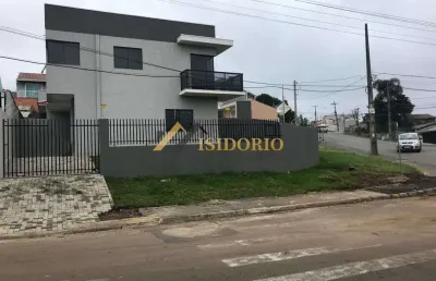 Amplo sobrado novo de esquina!!! 03 qtos., vaga de garagem.