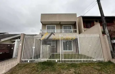 Belo sobrado! 03 qtos., suíte, sacada, vaga de garagem