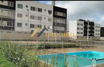 Apartamento em campo largo! 02 quartos, vaga de garagem