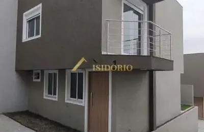 Belíssimo sobrado!!! 03 qtos., suíte, sacada, 02 gar., novo