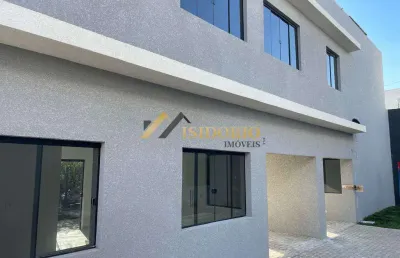 Belo sobrado novo! 03 qtos., suíte, terraço, bem localizado