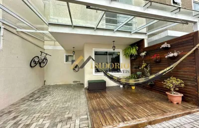 Sobrado de condomínio com 3 quartos, santa cândida, curitiba - r$ 589 mil, cod: vit186