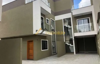 Sobrado novo no uberaba! 03 quartos, suíte, sacada, garagem