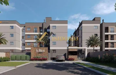 Apartamento no santa cândida! 02 quartos, sacada com churras