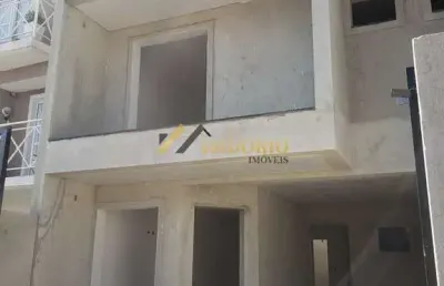 Excelente sobrado novo,03 qtos,suíte,churrasq.,amplo terraço