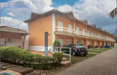 Casa em village com 3 quartos, 117m² por r$ 820.000 - centro - bertioga/sp
