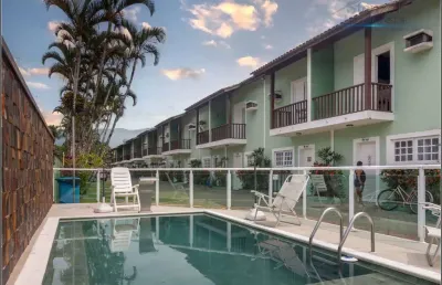 Casa em village com 2 suítes, 80m² por r$ 620.000 - centro - bertioga/sp