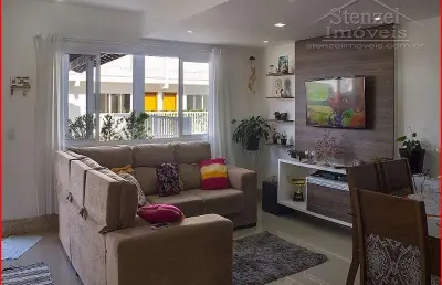 Casa em village com 3 quartos, 85m² por r$ 680.000 - maitinga - bertioga/sp