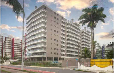 Apartamento novo com 3 suítes, 131m² por r$ 2.200.000 - centro - bertioga/sp