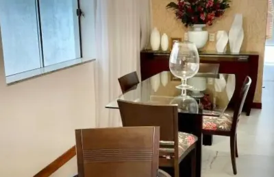 Casa moderna com 3 suítes, ducha, churrasqueira,garagem.sem taxas de condomínio.