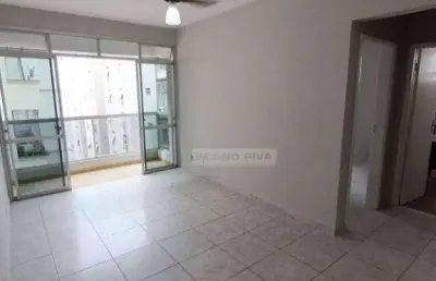 Apartamento com 1 dormitório para alugar, 65 m² por r$ 3.200,00/mês - boqueirão - santos/sp