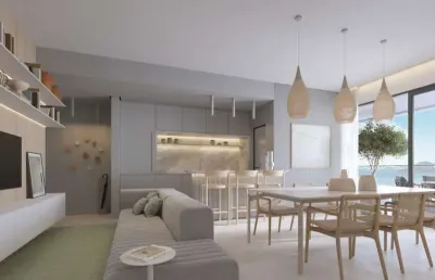 Apartamento para venda em balneário piçarras, centro, 2 dormitórios, 2 suítes, 3 banheiros, 1 vaga