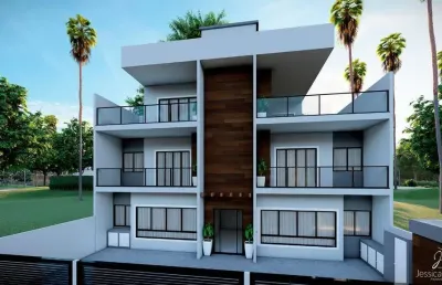 Apartamento para venda em barra velha, tabuleiro, 3 dormitórios, 1 suíte, 2 banheiros, 1 vaga