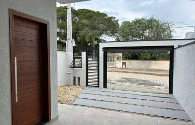 Casa para venda em barra velha, itajuba, 3 dormitórios, 1 suíte, 2 banheiros, 1 vaga